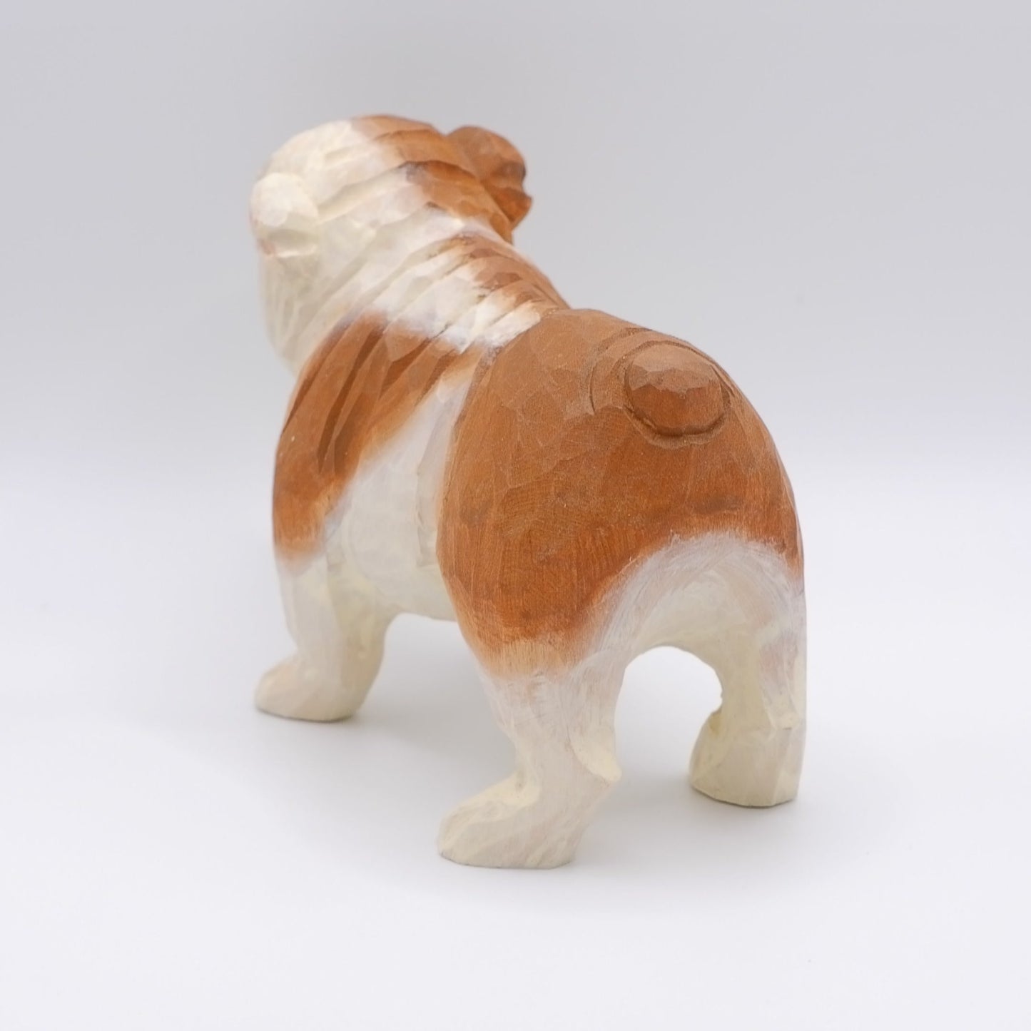 The Little Guardian - Hand Carved Wooden Figure