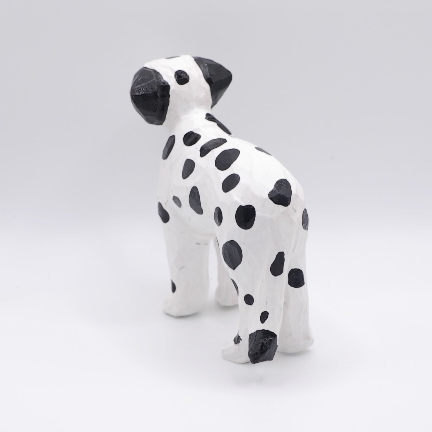 The Spotted Friend - Hand Carved Wooden Figure