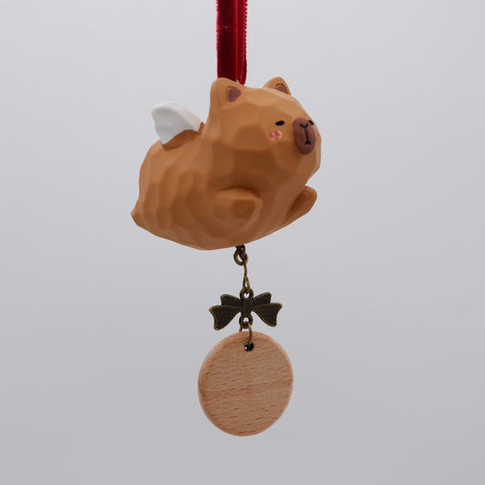 The Cloud Rider - Resin Ornament with Personalised Wooden Name Tag