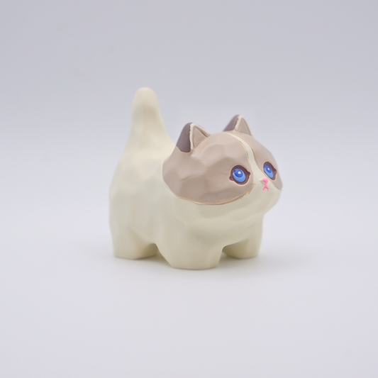 Tail Held High Resin Figure