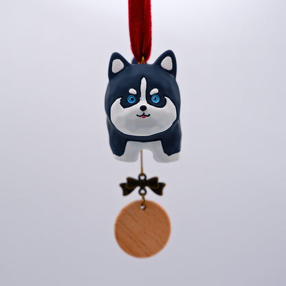 Paws on Parade - Resin Ornament with Personalised Wooden Name Tag