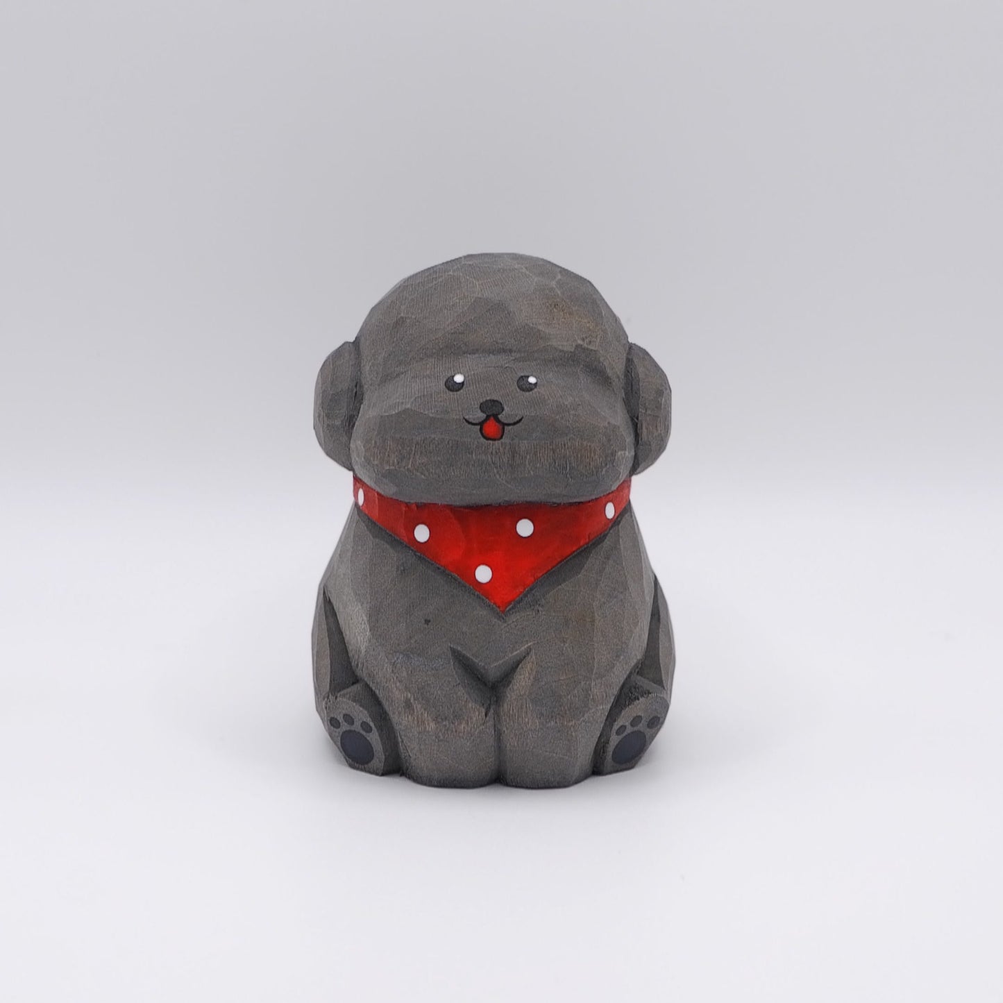 The Little Scholar - Hand Carved Wooden Figure
