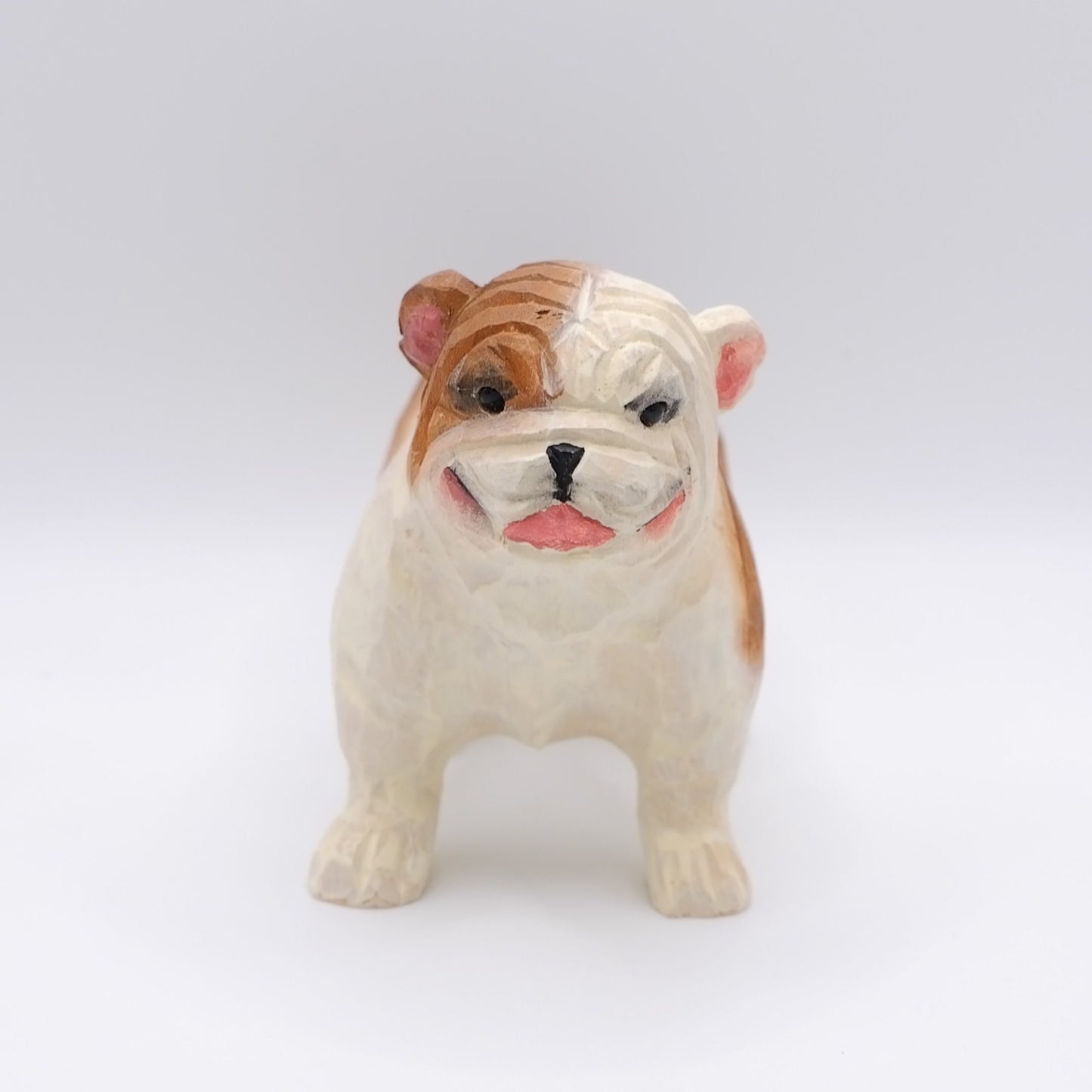 The Little Guardian - Hand Carved Wooden Figure