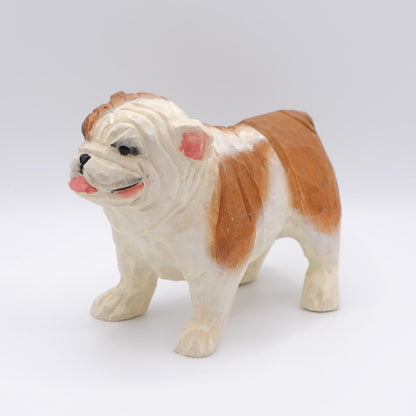 The Little Guardian - Hand Carved Wooden Figure