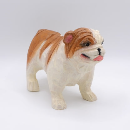 The Little Guardian - Hand Carved Wooden Figure