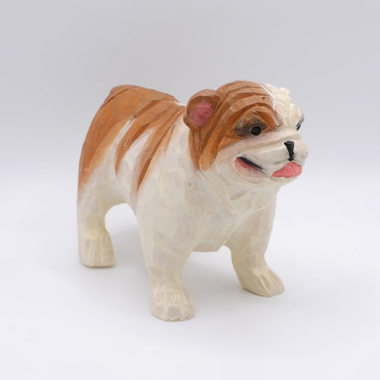 The Little Guardian - Hand Carved Wooden Figure