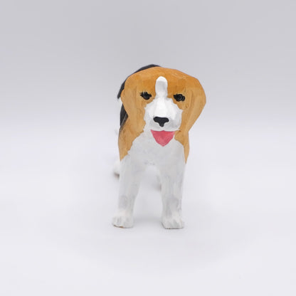 The Little Sniffer - Hand Carved Wooden Figure