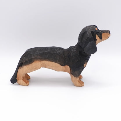 The Merry Barker - Hand Carved Wooden Figure