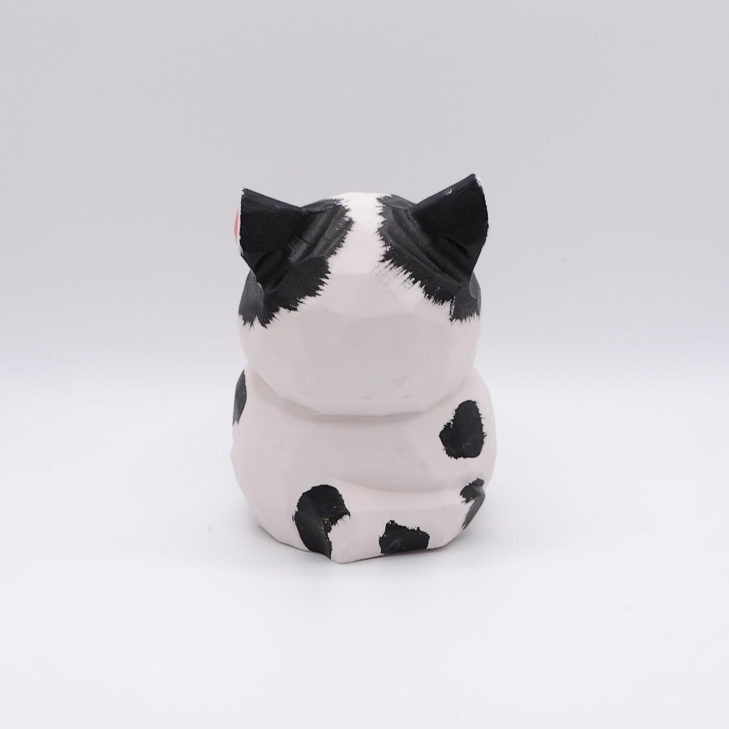 The Quiet Feast - Hand Carved Wooden Figure