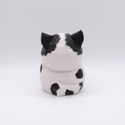 The Quiet Feast - Hand Carved Wooden Figure