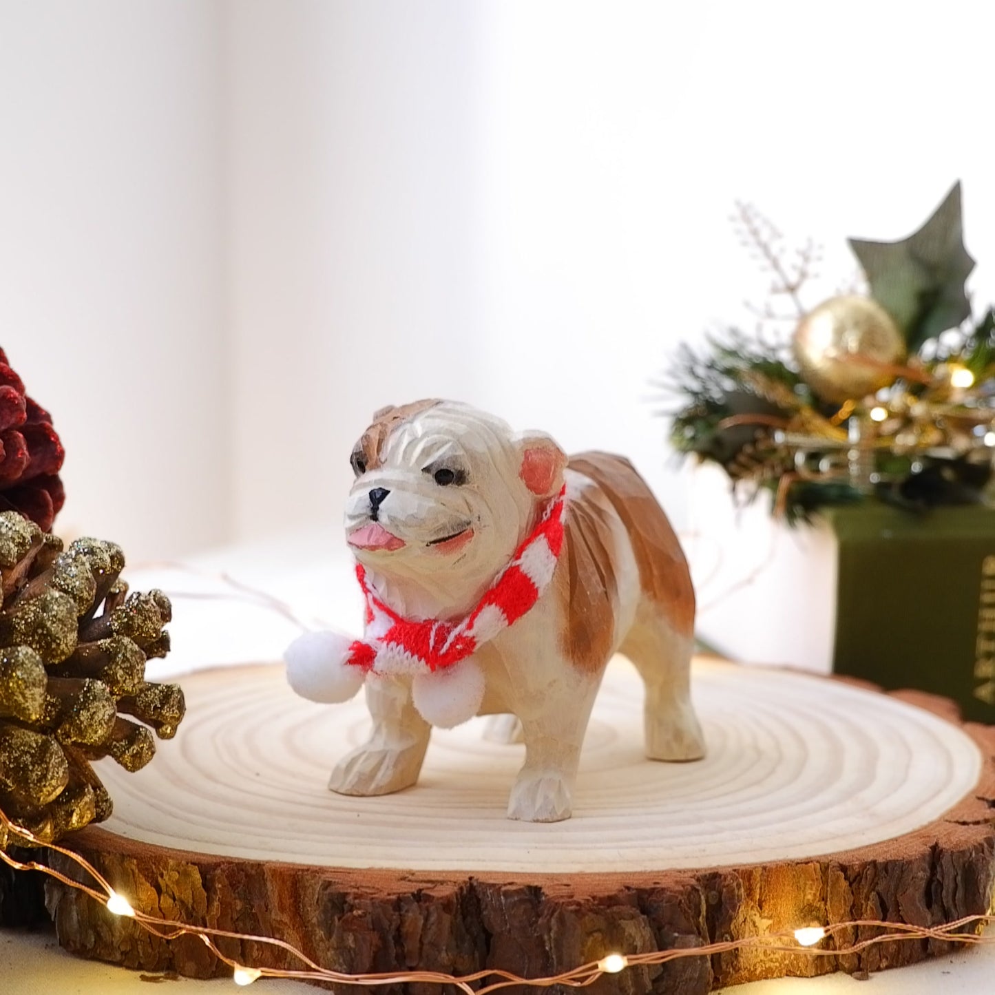 The Little Guardian - Hand Carved Wooden Figure