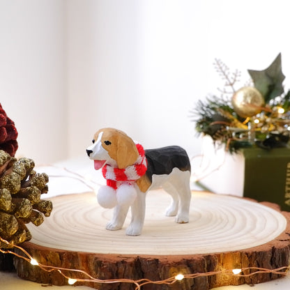 The Little Sniffer - Hand Carved Wooden Figure