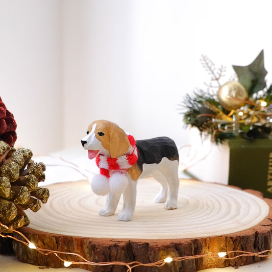 The Little Sniffer - Hand Carved Wooden Figure