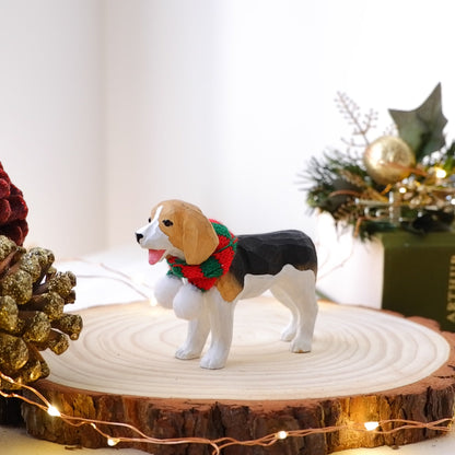 The Little Sniffer - Hand Carved Wooden Figure