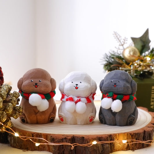 The Little Scholar - Hand Carved Wooden Figure