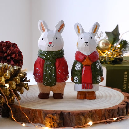 Merryweather Pair - Hand Carved Wooden Figure