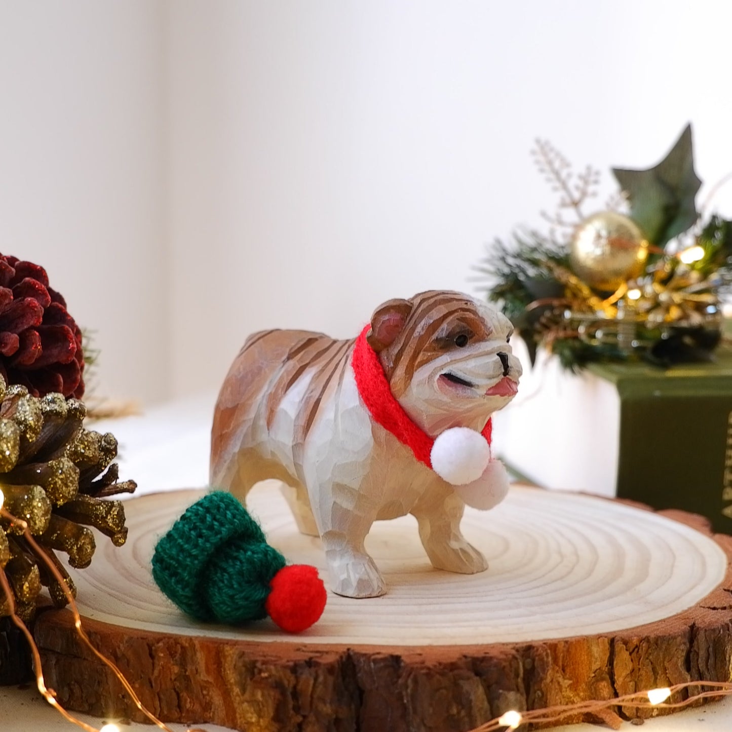 The Little Guardian - Hand Carved Wooden Figure