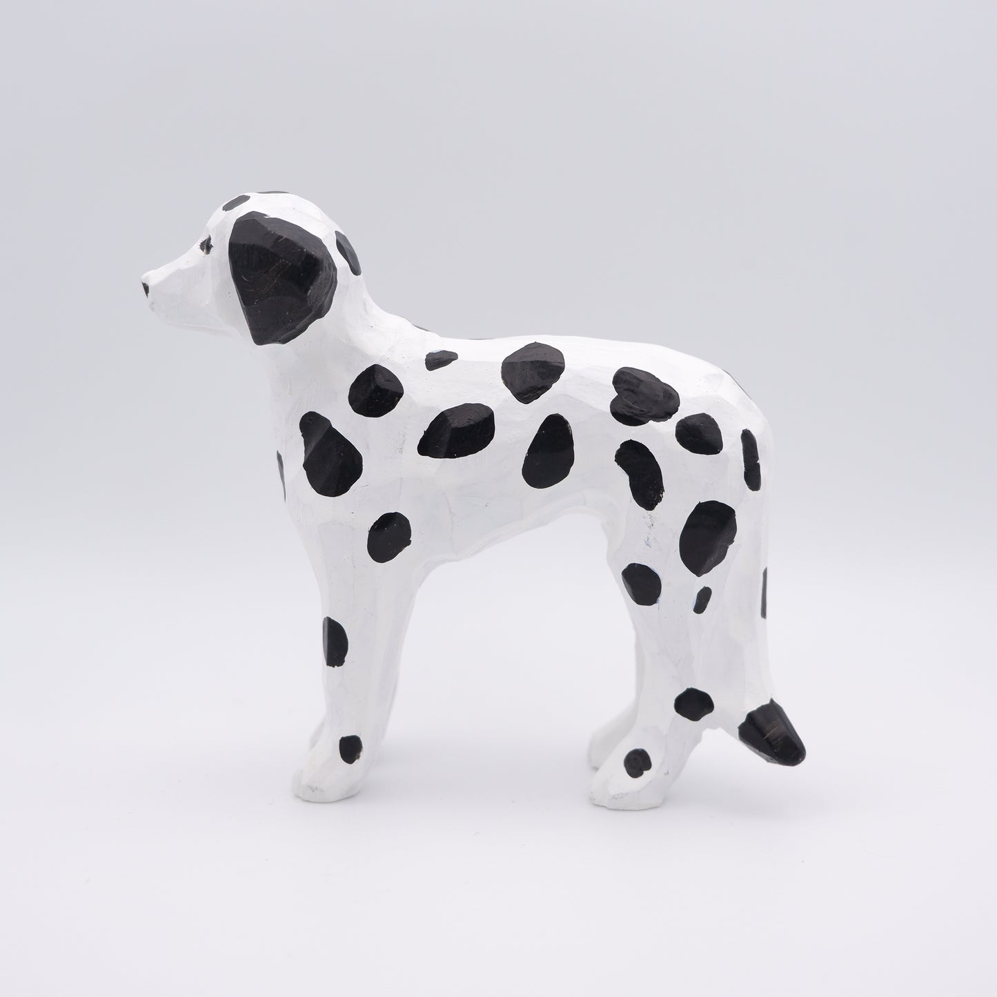 The Spotted Friend - Hand Carved Wooden Figure