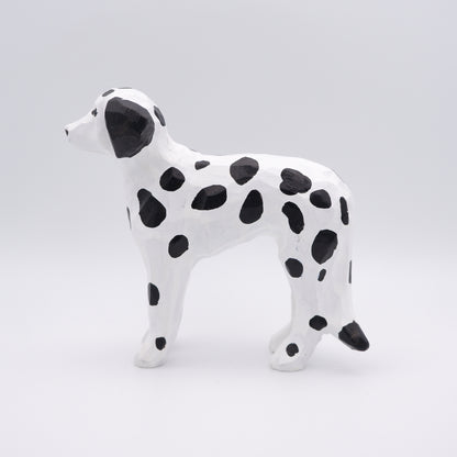 The Spotted Friend - Hand Carved Wooden Figure