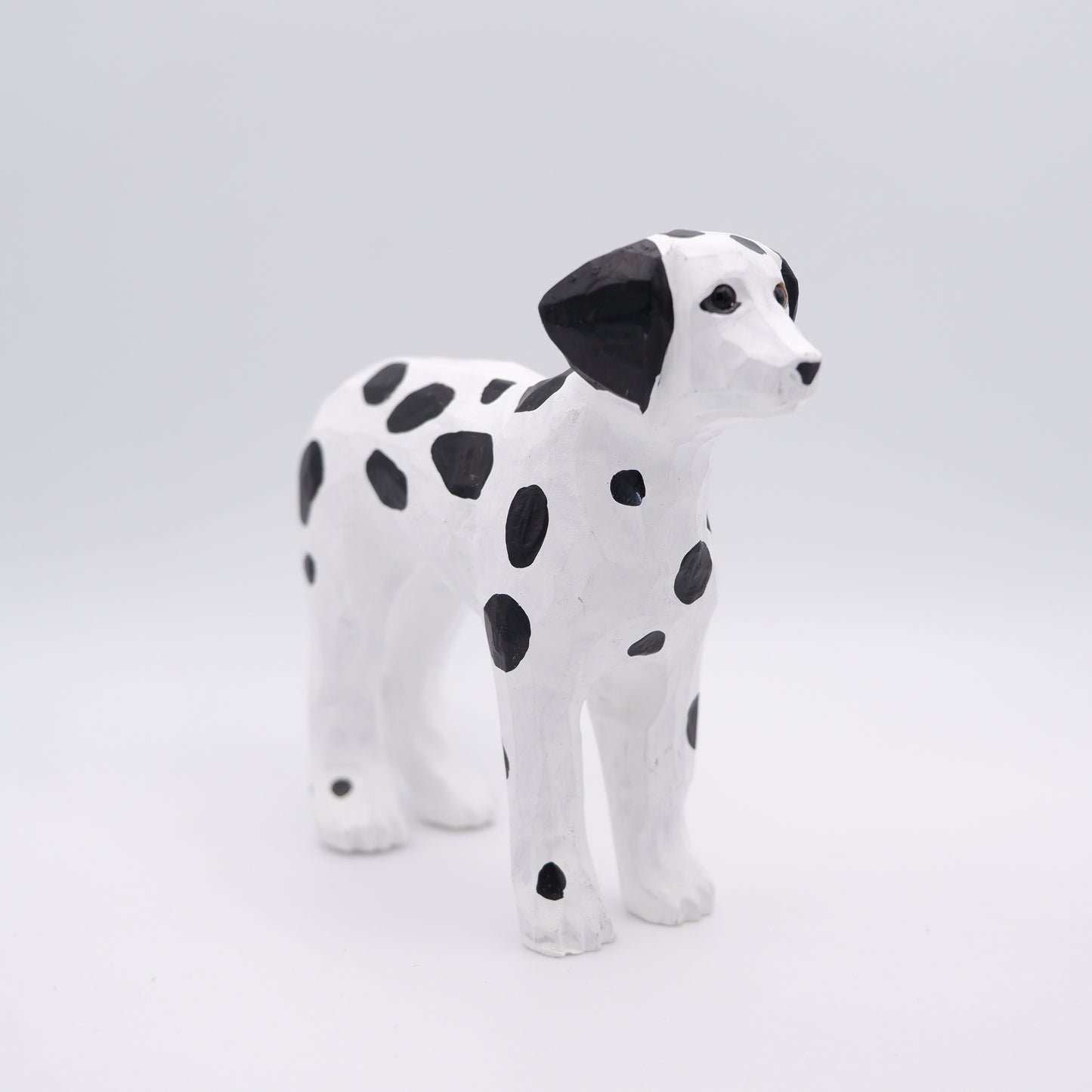 The Spotted Friend - Hand Carved Wooden Figure