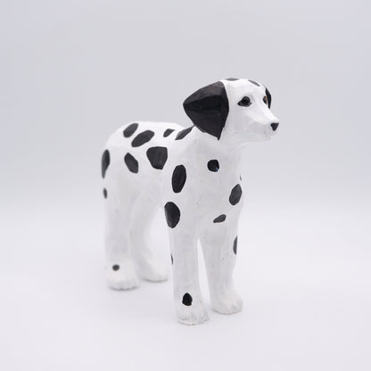 The Spotted Friend - Hand Carved Wooden Figure