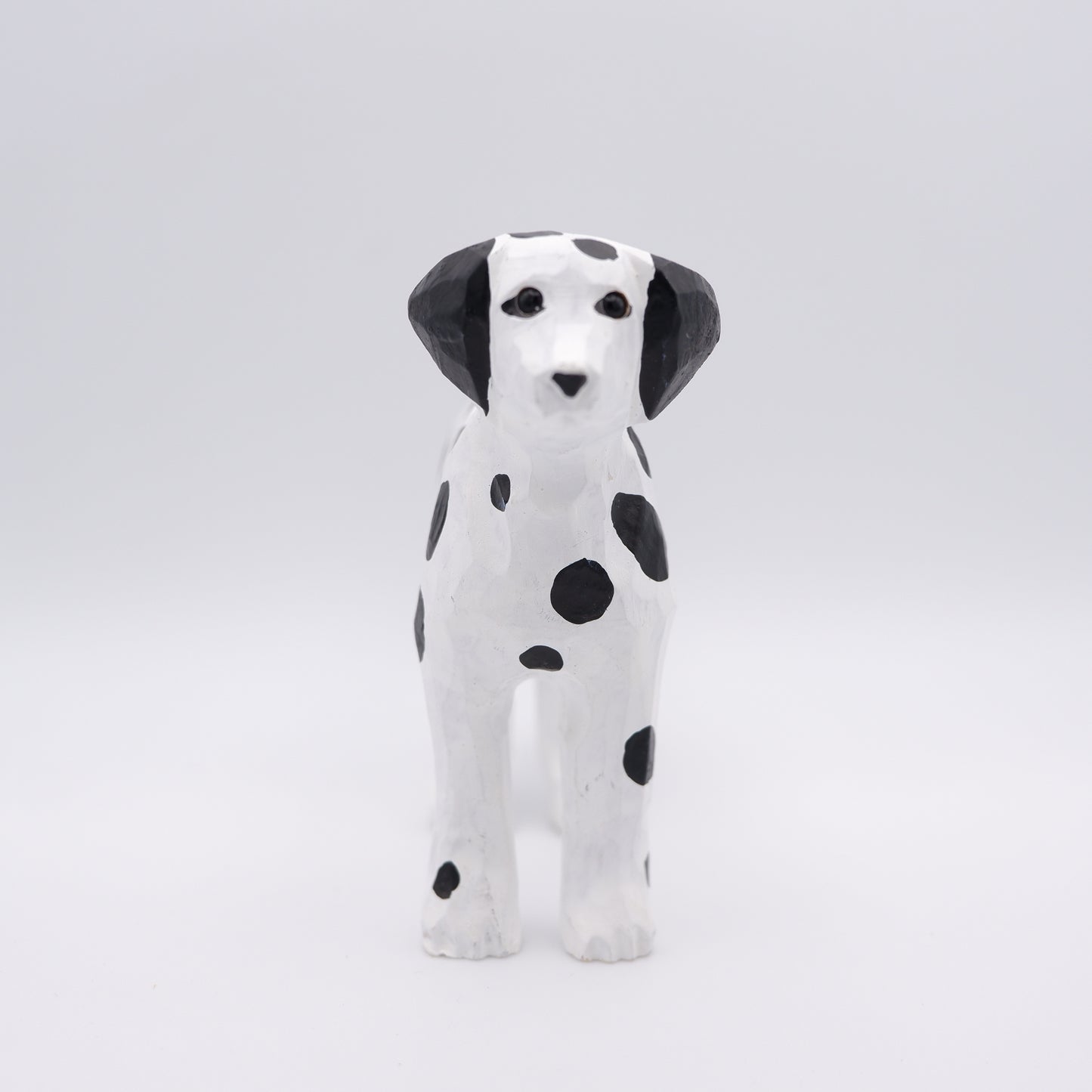 The Spotted Friend - Hand Carved Wooden Figure