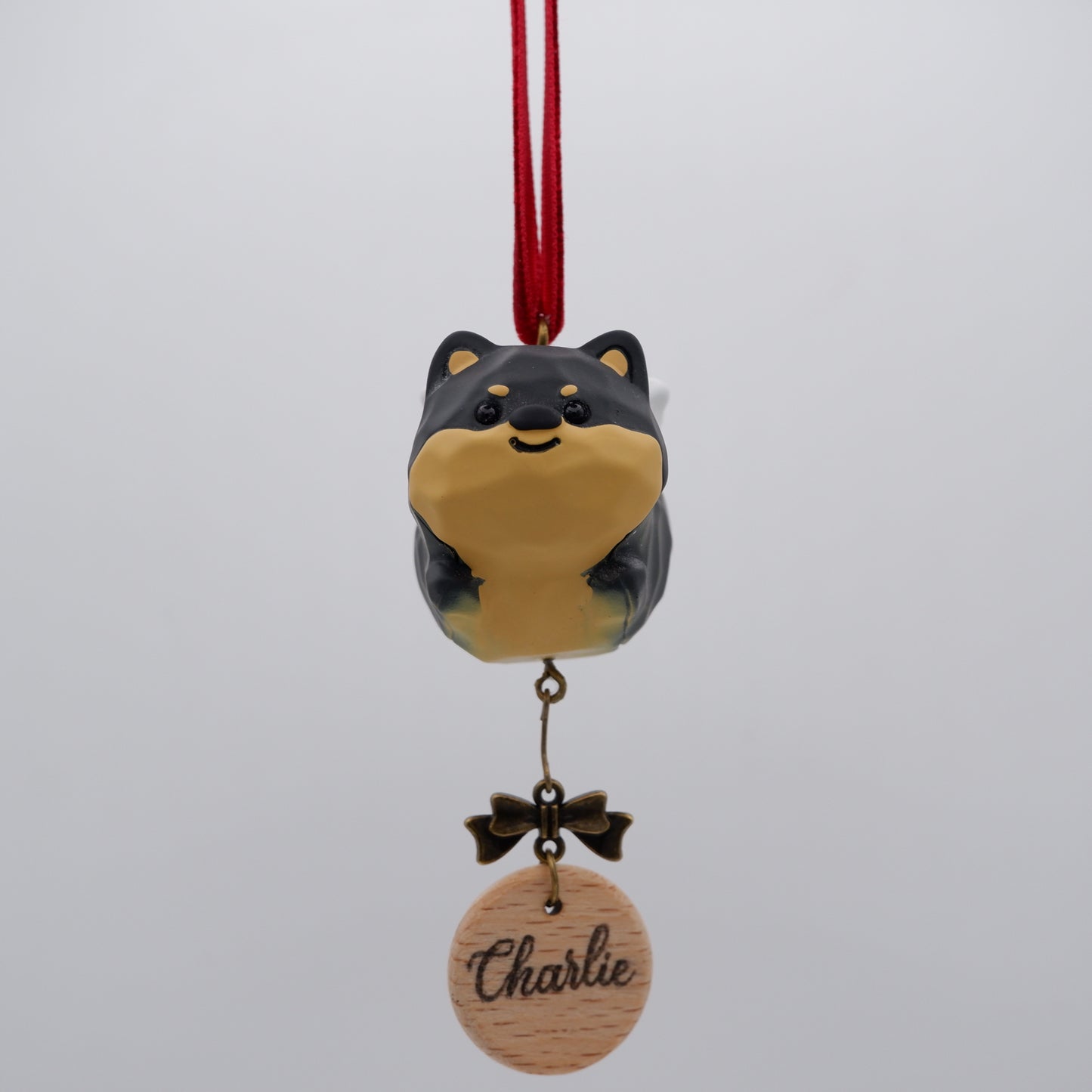 The Cloud Rider - Resin Ornament with Personalised Wooden Name Tag