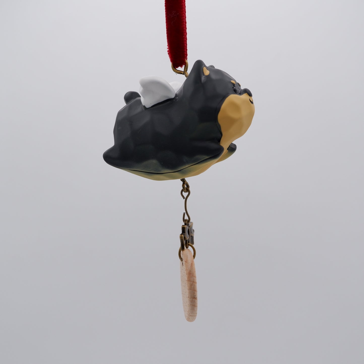 The Cloud Rider - Resin Ornament with Personalised Wooden Name Tag