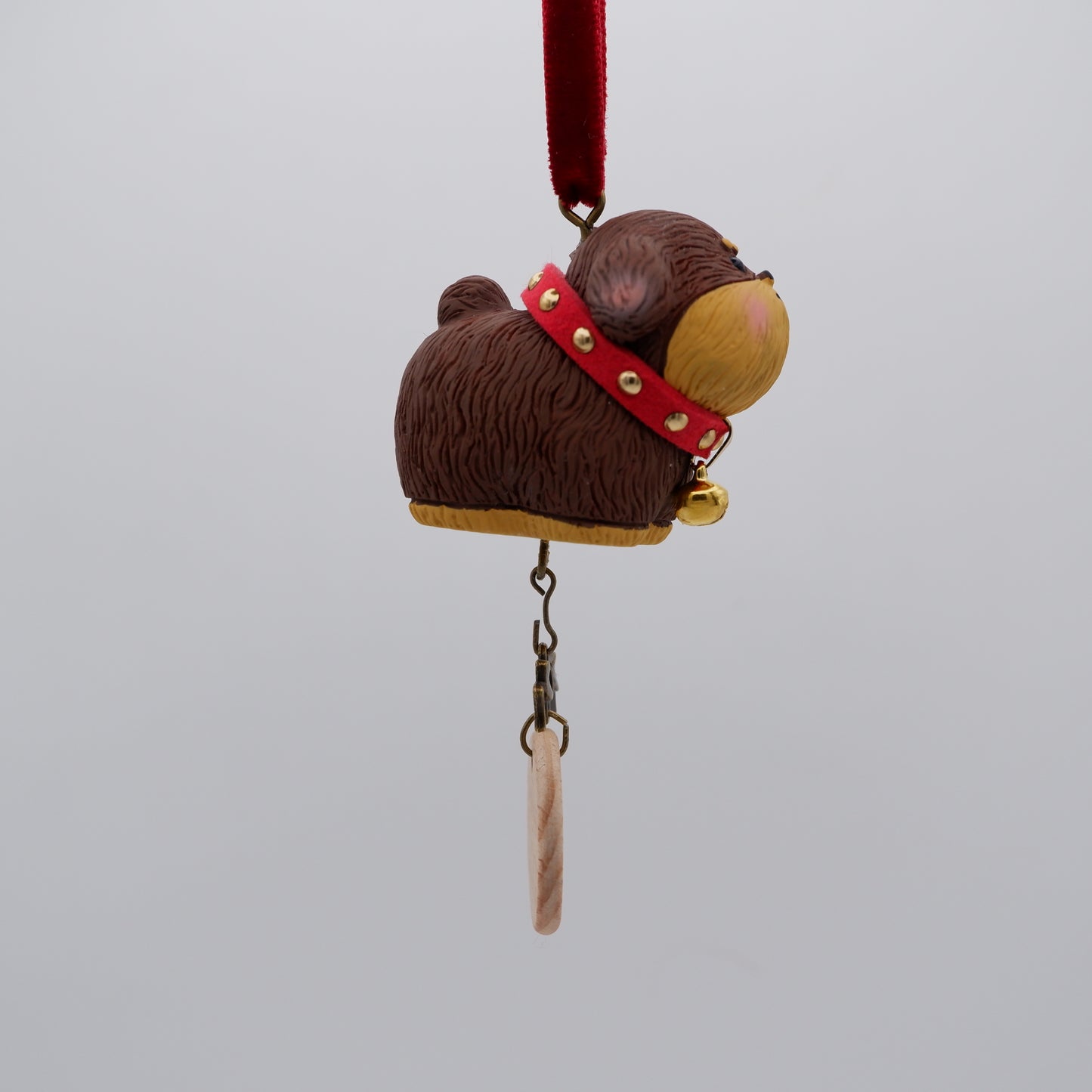 Jingle Along - Resin Ornament with Personalised Wooden Name Tag