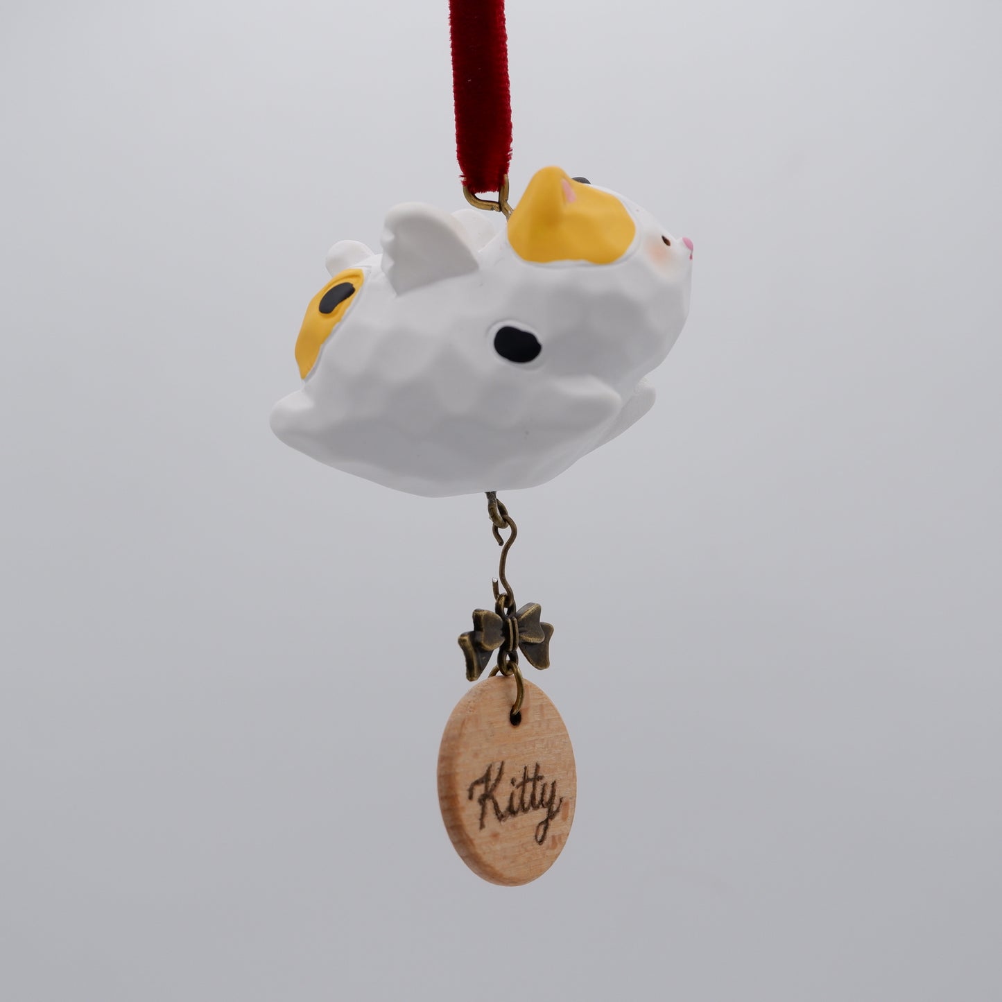 The Cloud Rider - Resin Ornament with Personalised Wooden Name Tag