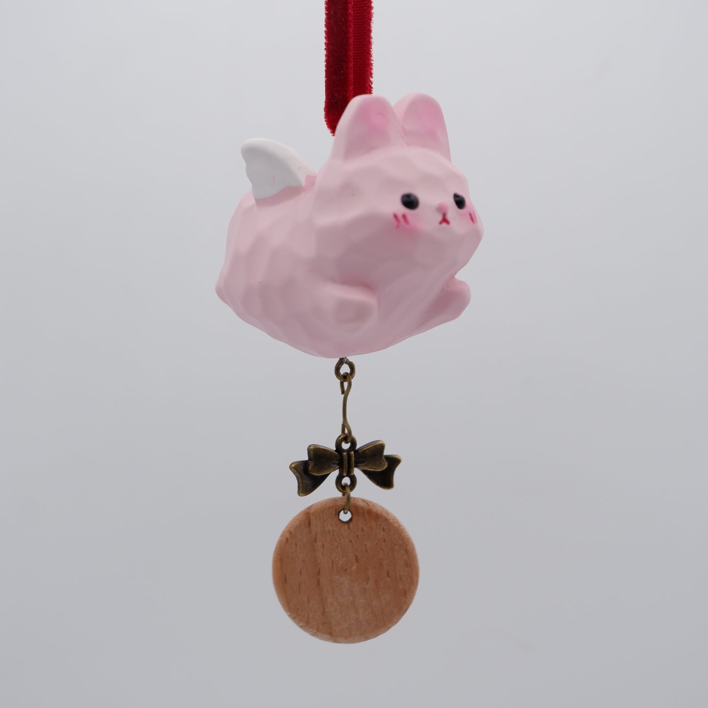 The Cloud Rider - Resin Ornament with Personalised Wooden Name Tag