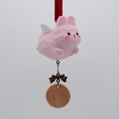 The Cloud Rider - Resin Ornament with Personalised Wooden Name Tag