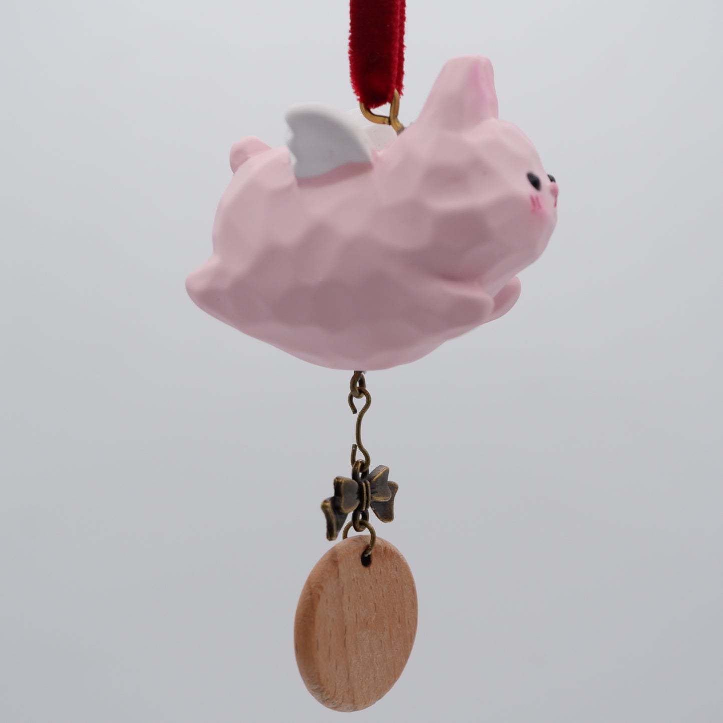 The Cloud Rider - Resin Ornament with Personalised Wooden Name Tag