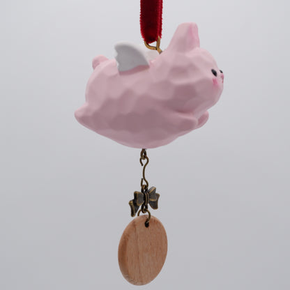 The Cloud Rider - Resin Ornament with Personalised Wooden Name Tag