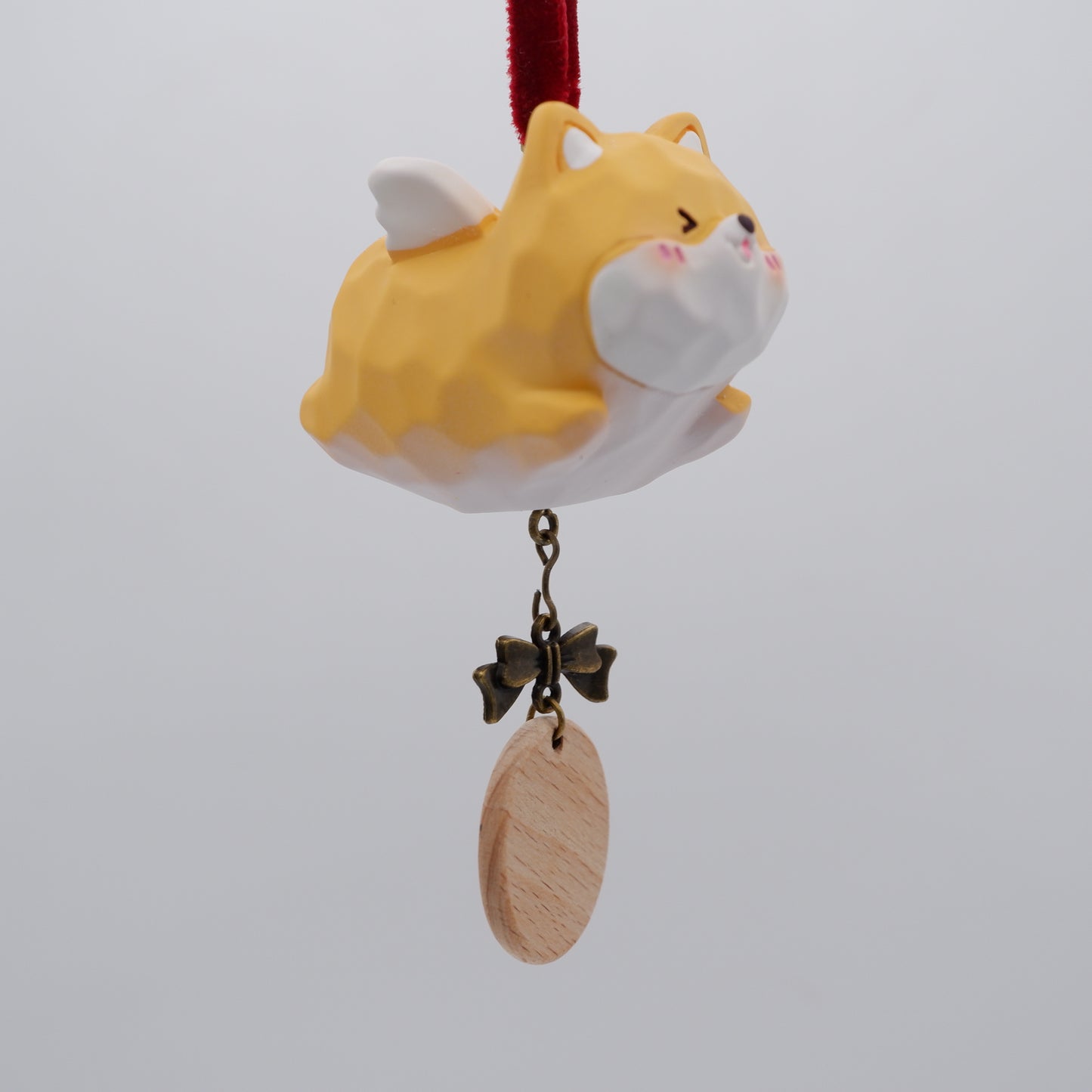 The Cloud Rider - Resin Ornament with Personalised Wooden Name Tag