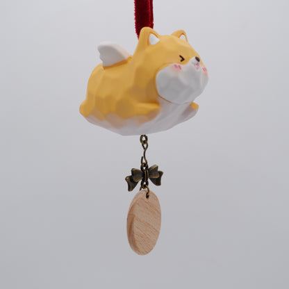 The Cloud Rider - Resin Ornament with Personalised Wooden Name Tag