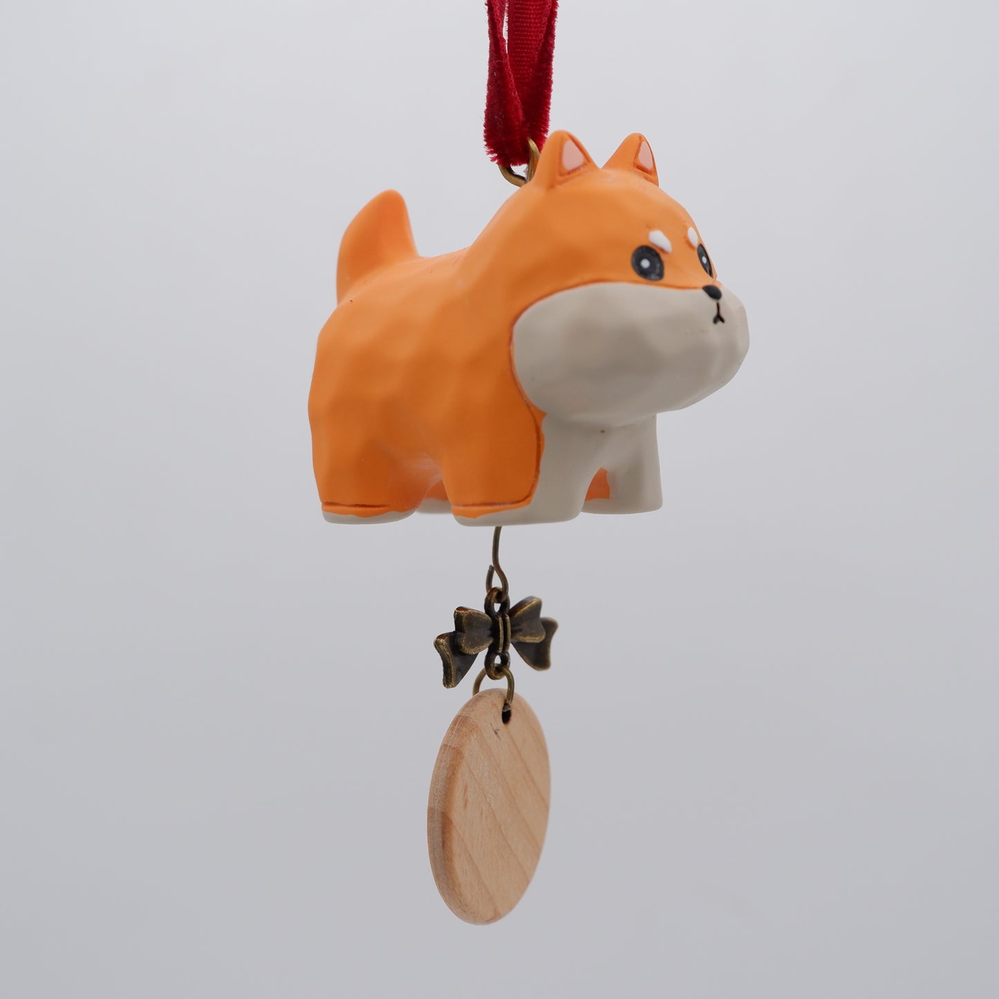 Paws on Parade - Resin Ornament with Personalised Wooden Name Tag