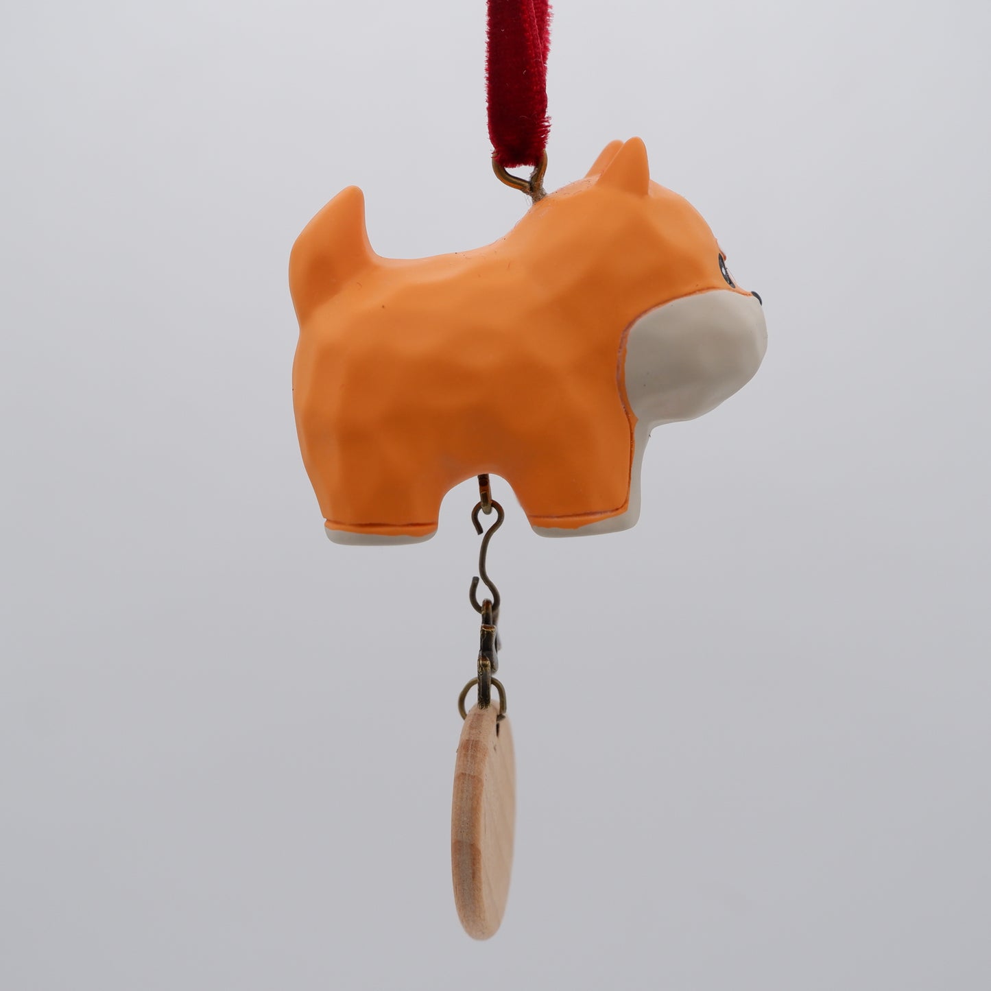 Paws on Parade - Resin Ornament with Personalised Wooden Name Tag