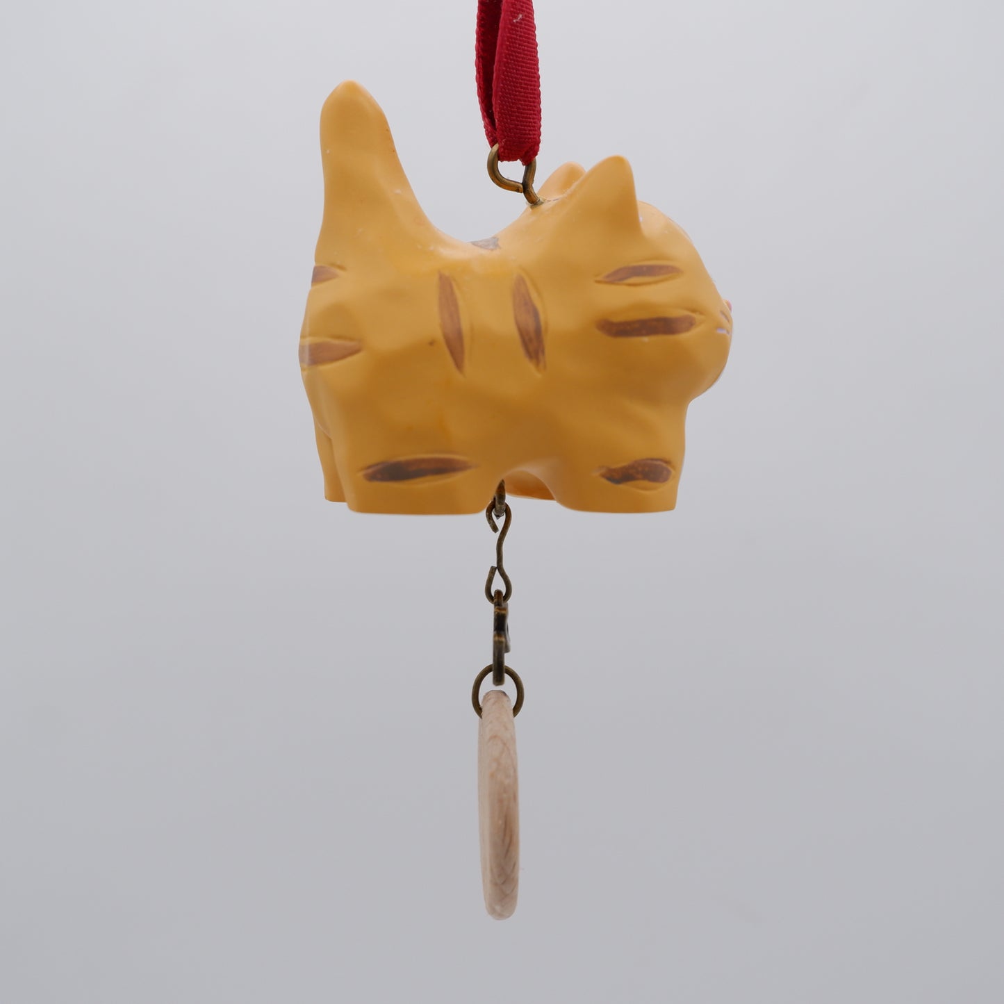 Tail Held High - Resin Ornament with Personalised Wooden Name Tag