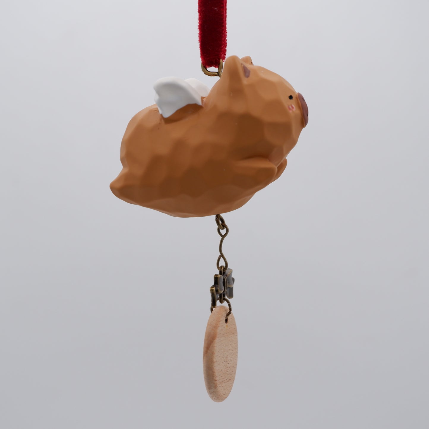 The Cloud Rider - Resin Ornament with Personalised Wooden Name Tag