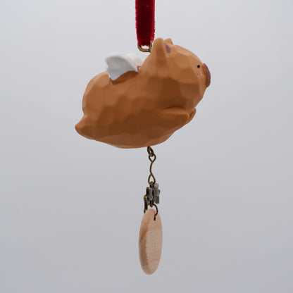 The Cloud Rider - Resin Ornament with Personalised Wooden Name Tag