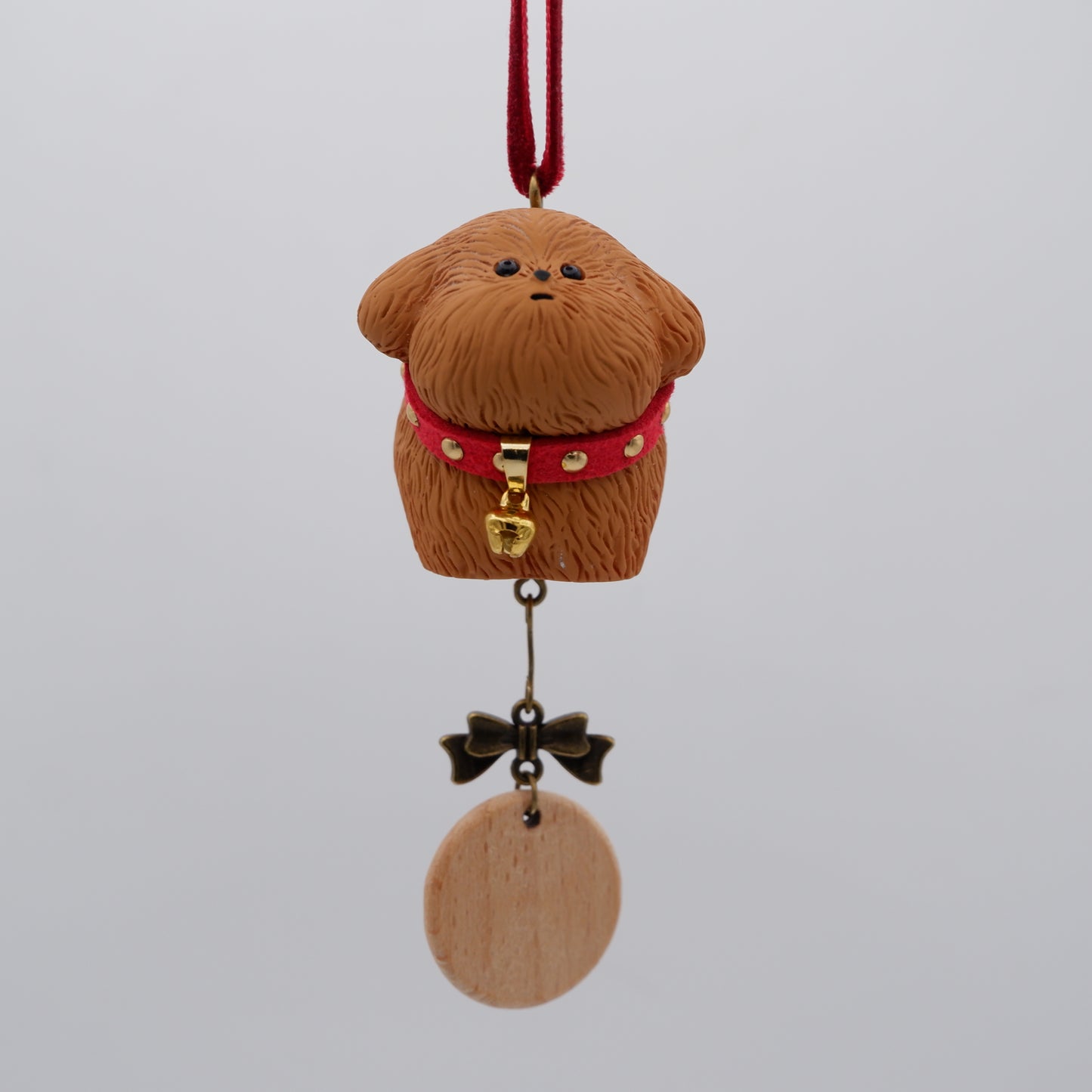 Jingle Along - Resin Ornament with Personalised Wooden Name Tag