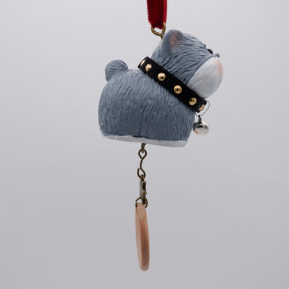 Jingle Along - Resin Ornament with Personalised Wooden Name Tag