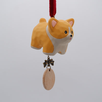 Paws on Parade - Resin Ornament with Personalised Wooden Name Tag