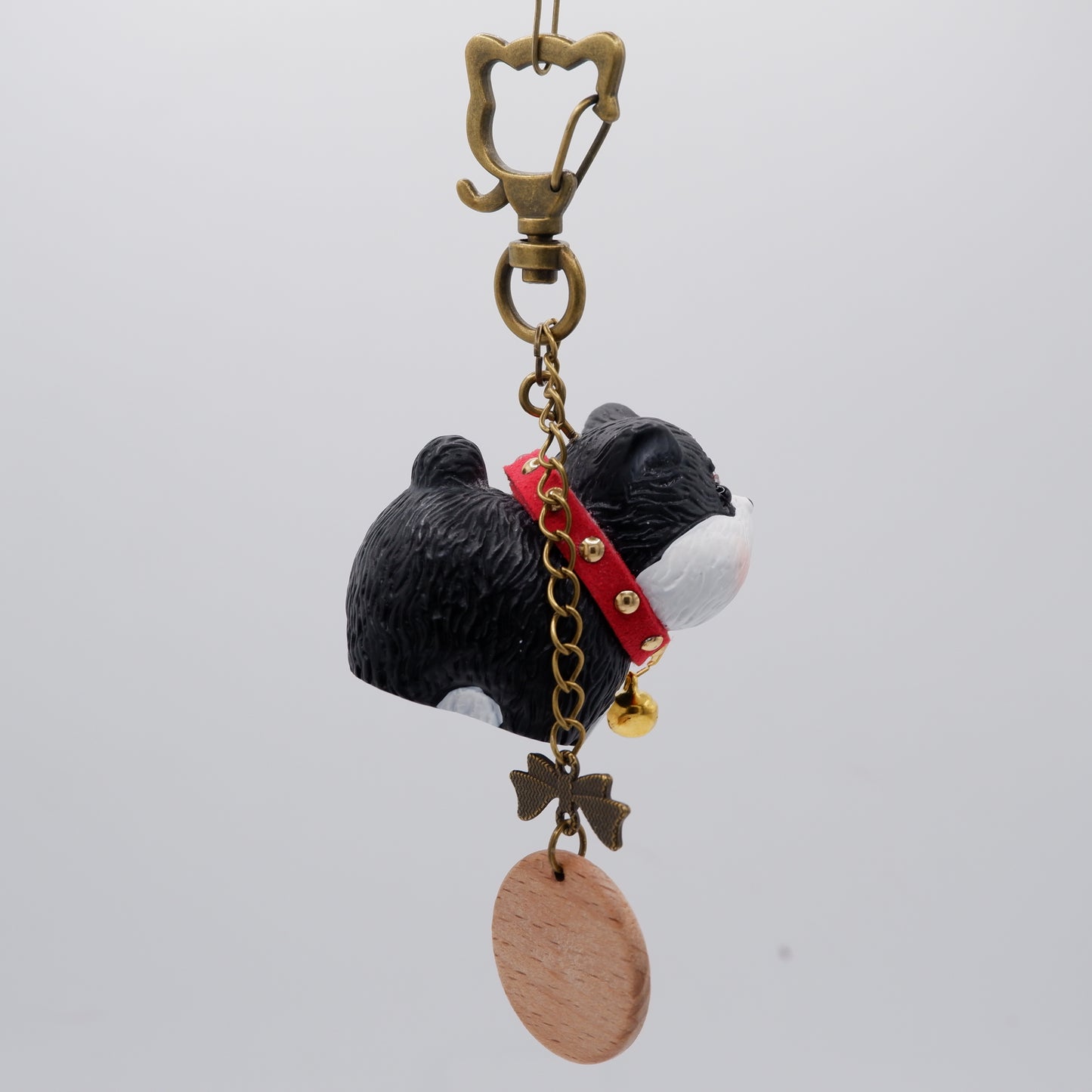 Jingle Along - Resin Keychain with Personalised Wooden Name Tag