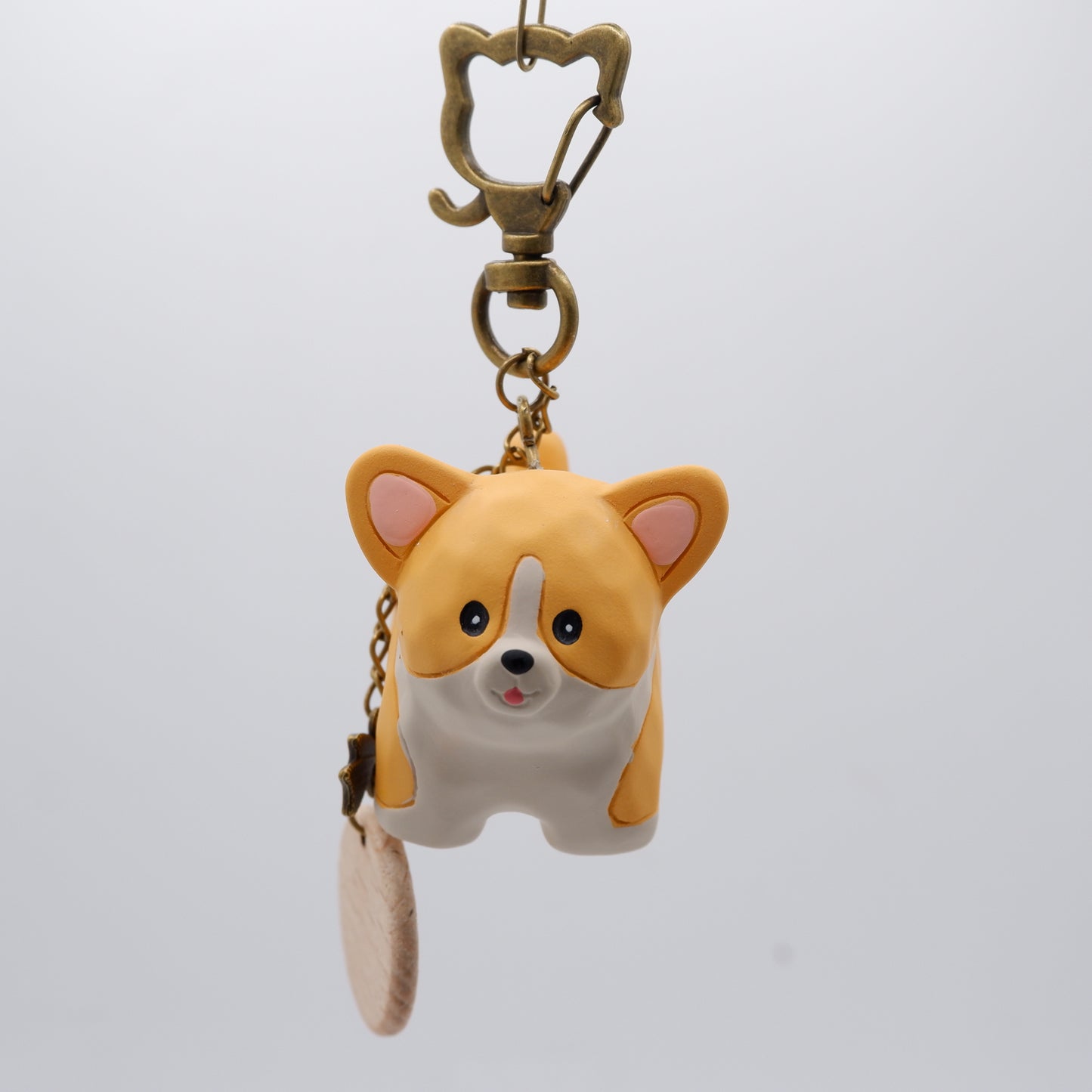 Paws on Parade - Resin Keychain with Personalised Wooden Name Tag