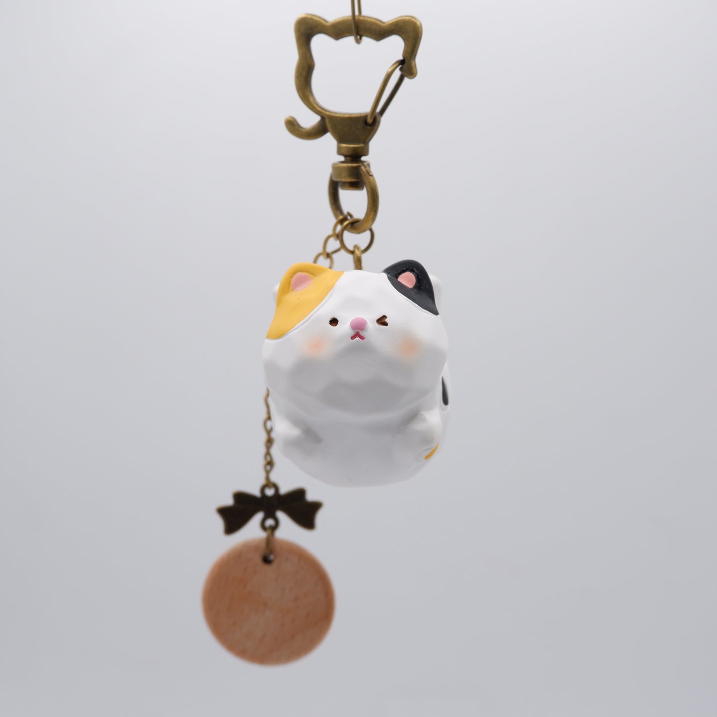 The Cloud Rider - Resin Keychain with Personalised Wooden Name Tag