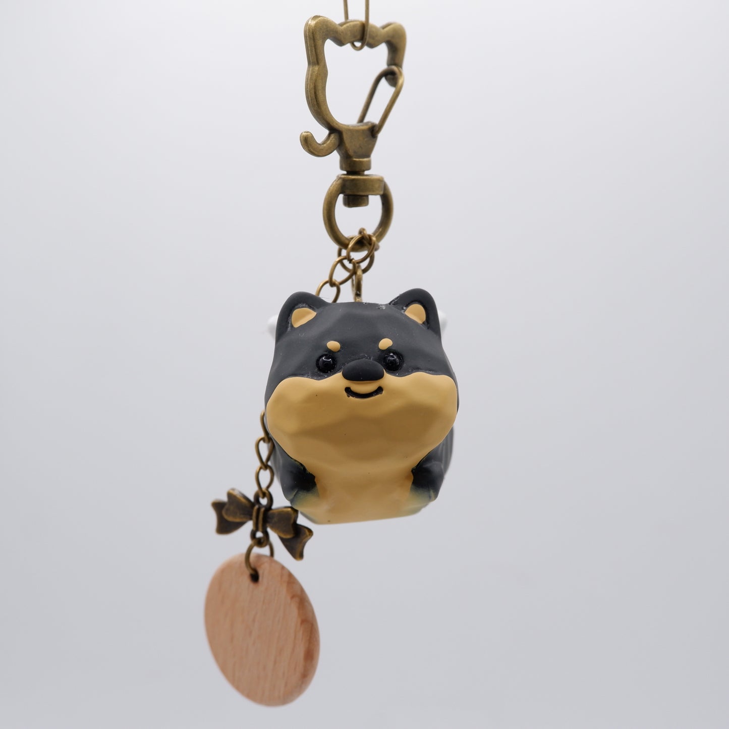 The Cloud Rider - Resin Keychain with Personalised Wooden Name Tag