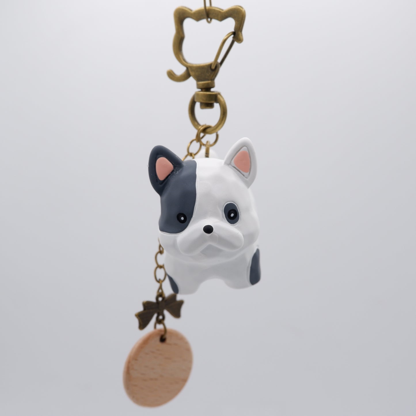 Paws on Parade - Resin Keychain with Personalised Wooden Name Tag