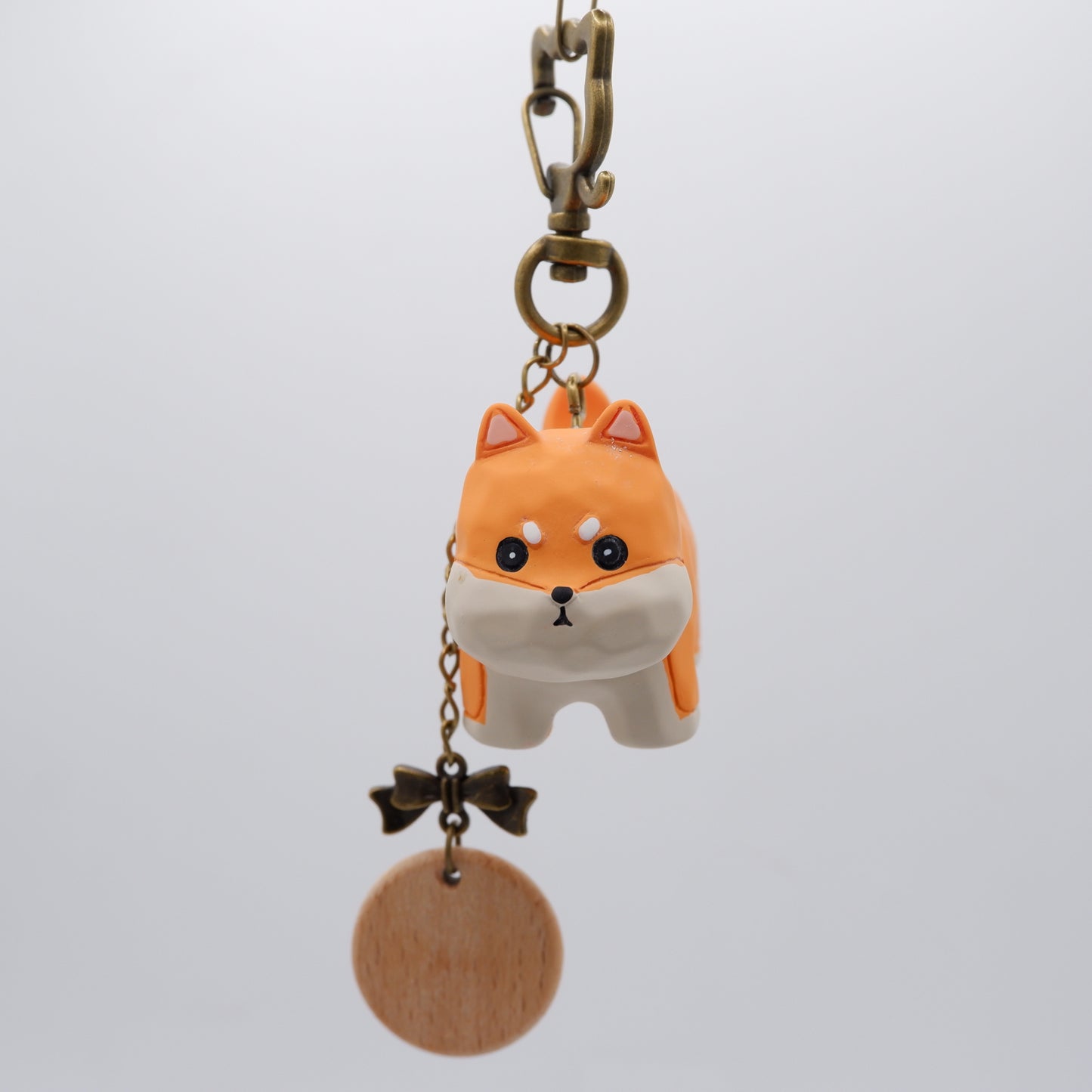 Paws on Parade - Resin Keychain with Personalised Wooden Name Tag